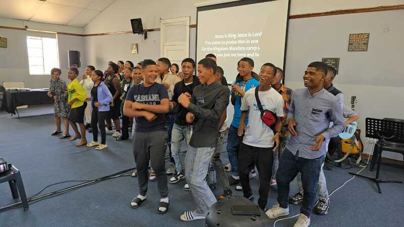 Youth camp meeting session, 2024