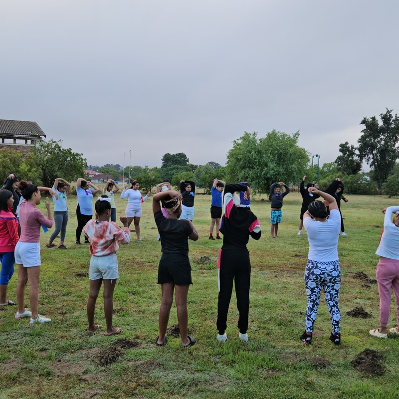 Youth Camp, morning workout, 2024